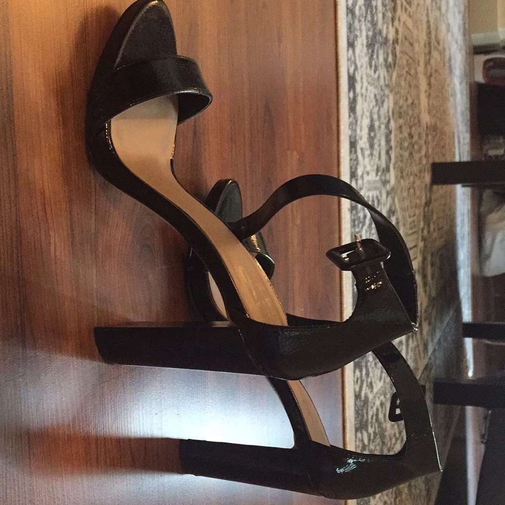 Black Mix No. 6 heels